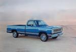 Dodge D100 Conventional Cab Sweptline Pickup Custom Special Pkg. 1975 года